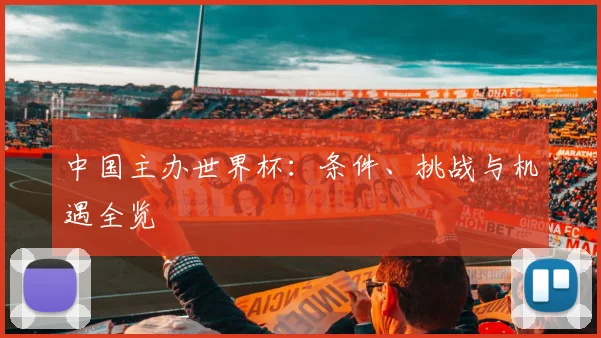 中国主办世界杯：条件、挑战与机遇全览